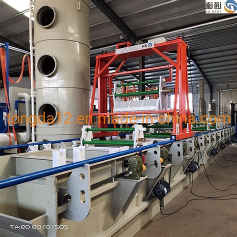 Tongda Automatic Electroplating Equipment Barrel Plating Machine Zinc