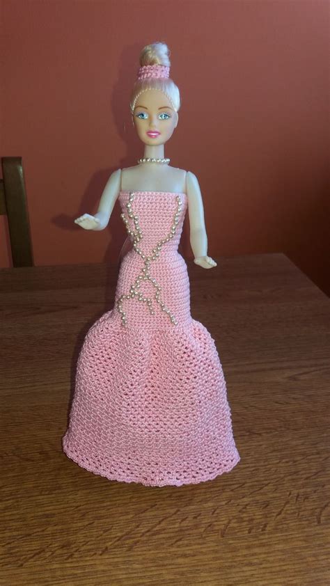 Pin By Maminette Maminette On B Barbie Jolie Robe Longue Au Crochet