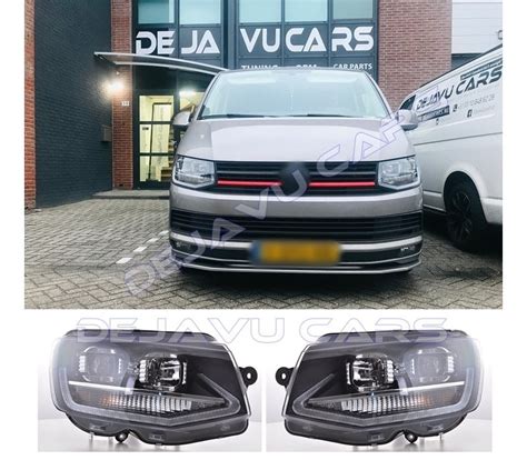 LED Xenon Look Koplampen Voor Volkswagen Transporter T6 Dejavu Cars