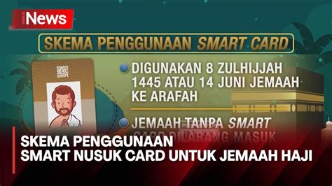 Simak Skema Penggunaan Smart Nusuk Card Bagi Jemaah Calon Haji Inews