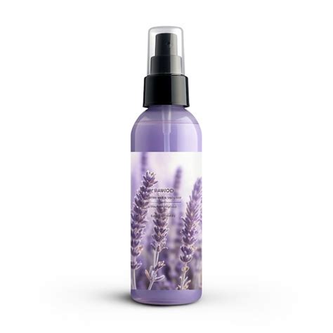 Premium AI Image | Photo of Calming lavender pillow mist