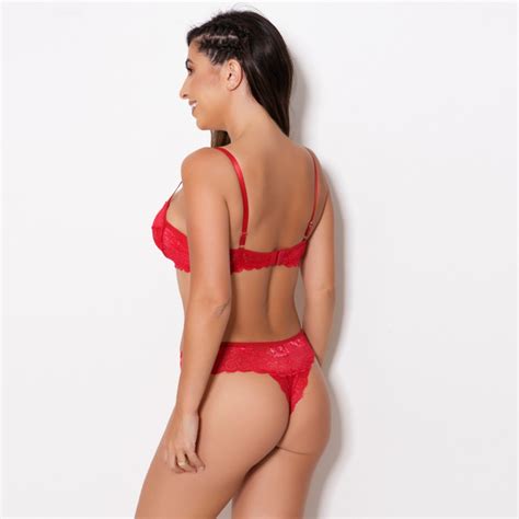 Conjunto Rendado Sem Bojo Arco Lingerie BR Atacado