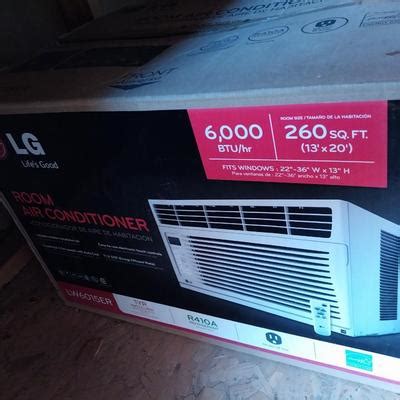 LG 6,000 BTU WINDOW AIR CONDITIONER | EstateSales.org