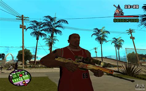 Awp Dragon Lore Cs Go For Gta San Andreas