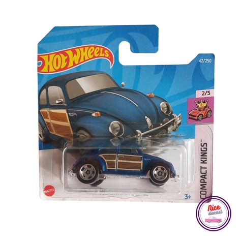 Hot Wheels Volkswagen Beetle Fusca Azul Shopee Brasil
