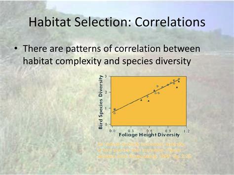 Ppt Habitat Selection Powerpoint Presentation Free Download Id6803606