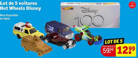 Promo Lot De Voitures Hot Wheels Disney Chez Kruidvat Icatalogue Fr