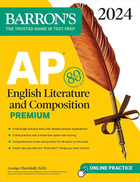 AP English Literature And Composition Premium 2024 8 Practice Tests