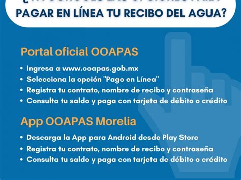 Conoce Opciones Para Pagar Recibo Del Agua En D A Inh Bil