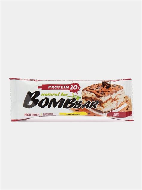 Протеиновый батончик BOMBBAR "Тирамису", 60 г купить по цене 95 ₽ в ...