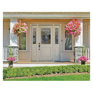 Masonite Belleville Smooth 1 Panel Hollister Lite Exterior Fiberglass