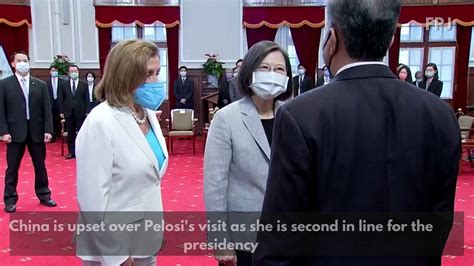 Us Speaker Nancy Pelosi Visited Taiwan China Upset Responds With