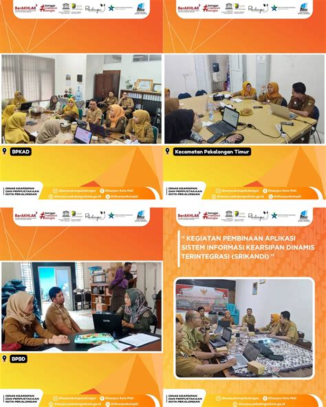 pembinaan penggunaan aplikasi srikandi dinas kearsipan