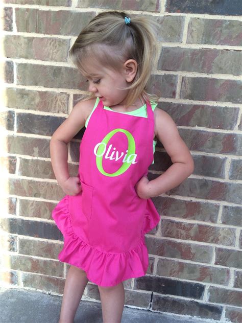 Kid's Apron Personalized Kids Apron Personalized - Etsy