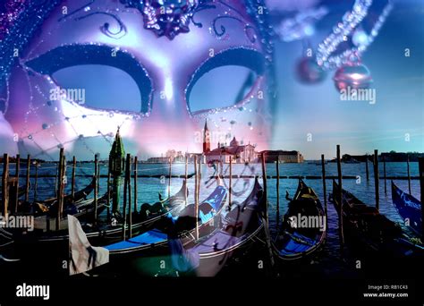 the carnival begins in Venice Stock Photo - Alamy