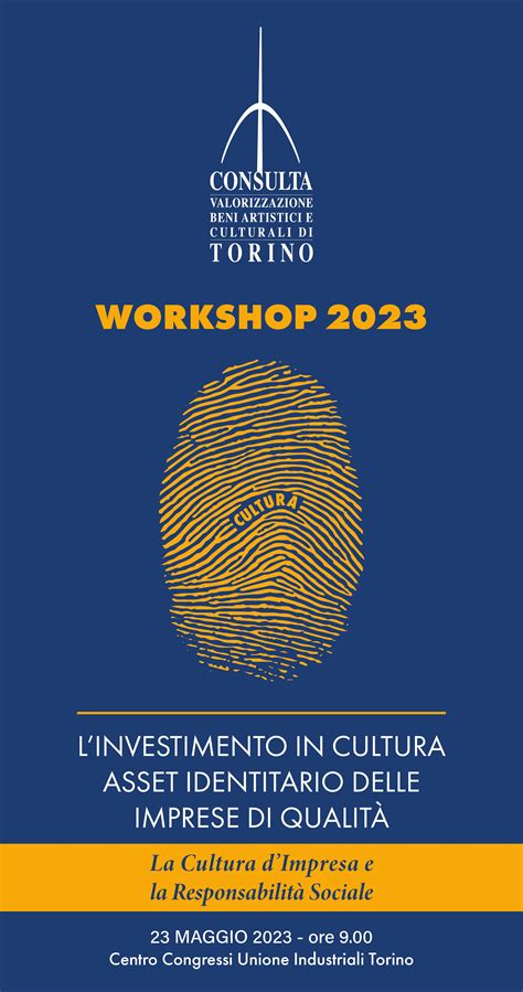 Consulta Torino Workshop 2023 L Investimento In Cultura Asset