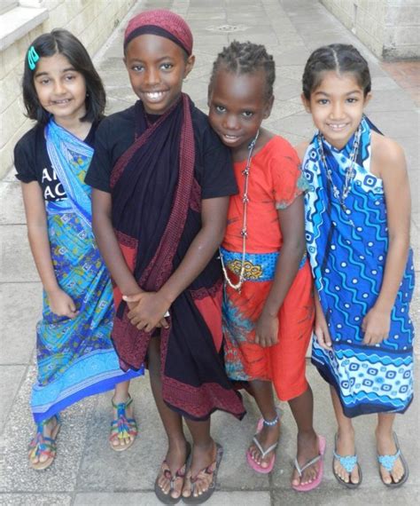 Swahili Children And Friends In Swahili Dresses There Is Nothing Like