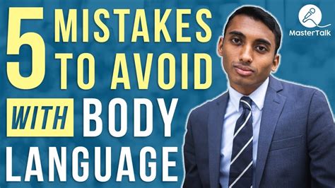 5 Body Language Tips For Presentations YouTube