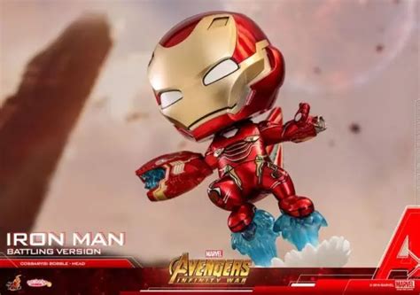 Doctor Strange Wong Iron Man And Iron Spider Cosbaby Bobbleheads Unveiled By Hot Toys