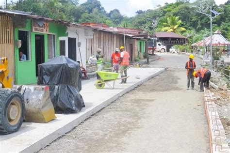 AVANZA TRABAJOS DE PAVIMENTACIÓN EN VÍAS DE BAGADÓ QRadio