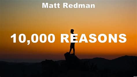 Matt Redman 10 000 Reasons Lyrics Hillsong Worship Lauren Daigle