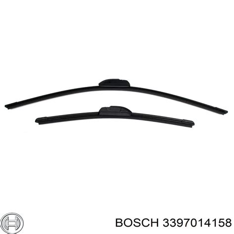 3397014158 Bosch juego de limpiaparabrisas de luna delantera, 2 piezas