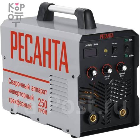Сварочный аппарат инверторный САИ-250 ПРОМ Ресанта, новый, под заказ ...