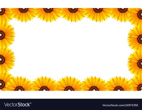 Free Sunflower Border Svg 527 Svg Png Eps Dxf File