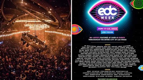 Edc Vegas Lineup Announcement Clipart