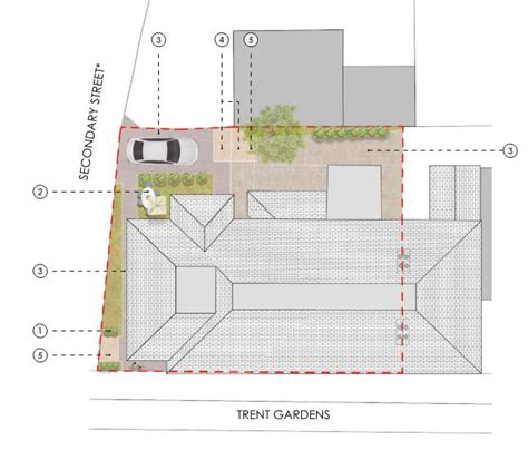 Approved Planning Application And Swept Path Analysis Vehicle Tracking