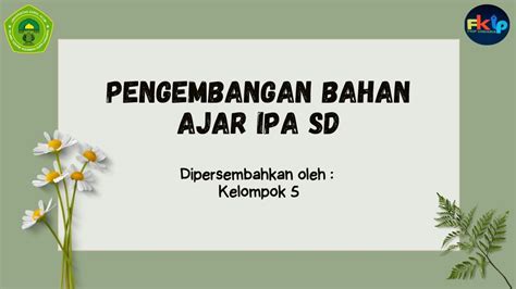 Pengembangan Bahan Ajar Ipa Sd Sistem Pencernaan Hewan Ruminansia