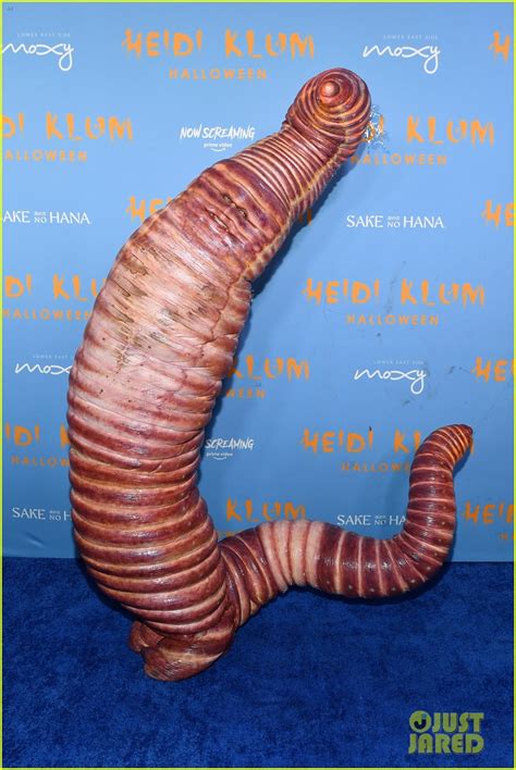 Photo: heidi klum halloween costume worm 33 | Photo 4848118 | Just Jared