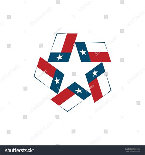 Five Texas Flag Star Shape Symbol Stock Vector (Royalty Free) 2013526280 | Shutterstock