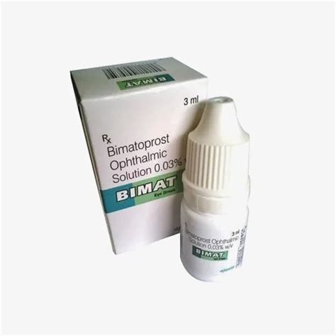 Drops Bimatoprost Ophthalmic Solution W V Packaging Type Bottle