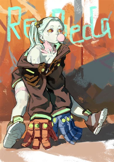 So Rebecca's arm upgrades are to handle bigger guns right? What do you