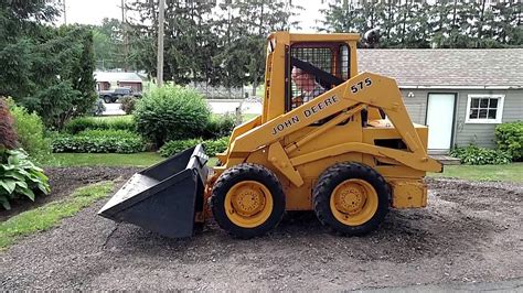 John Deere 575 Skid Steer Youtube