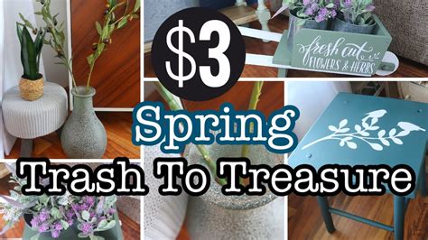 Trash To Treasure Diys Thrift Store Transformations Spring Diy