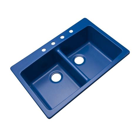 Blue - Drop-in Kitchen Sinks - Kitchen Sinks - The Home Depot