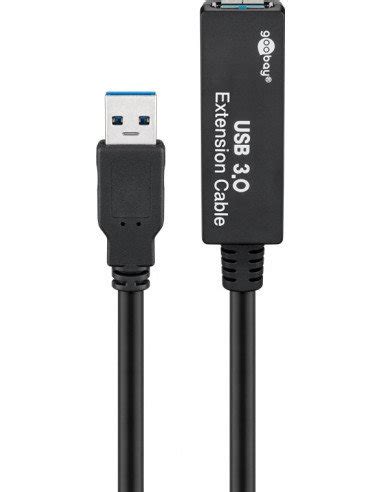 Aktywny przedłużacz USB 3 0 Czarny Długość kabla 5 m Inna marka