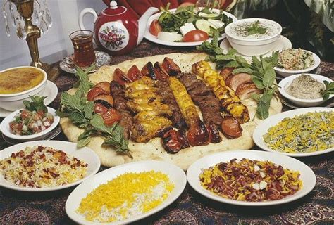 Persian Feast Persian Cuisine Iranian Cuisine Iran Food