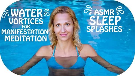 Join Me In The Swimming Pool Fun And Light Asmr For Sleep 3d Water