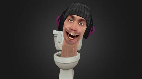 Dj Skibidi Toilet Animation D Model By Nob Gmanhl D B