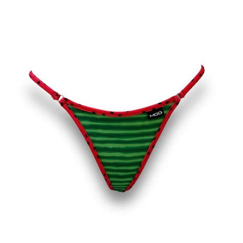 Watermelon Brazilian Bikini Bottom Micro Gigi