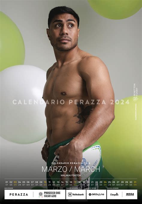 Benetton Rugby Calendario Perazza