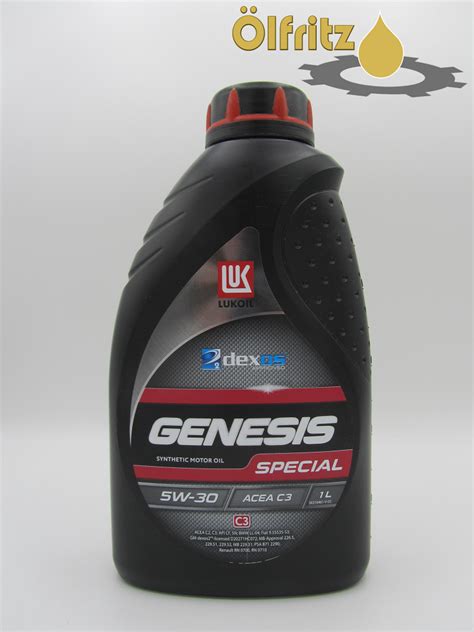 LUKOIL GENESIS special C3 5W-30, Motoröl BMW, Mercedes, Opel, VW, SAE ...