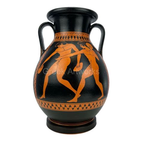 Olympic Sports Pentathlon Ancient Greek Ceramic Vase Christies Replica