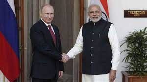 Modi Putin Phone Call PM Modi And Russian President Putin Talk On The