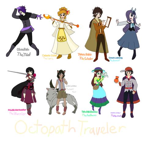 octopath  cerise omega  deviantart