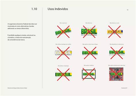 Manual De Identidade Visual Da Marca Governo Federal Ppt