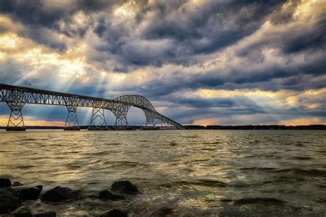 Potomac River Bridge #1 Photograph by C Renee Martin